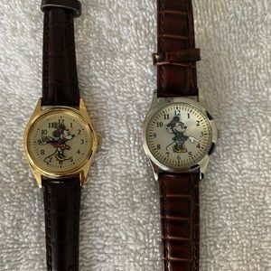 Set of Disney Watches New withour tags. Batteries must be replaced